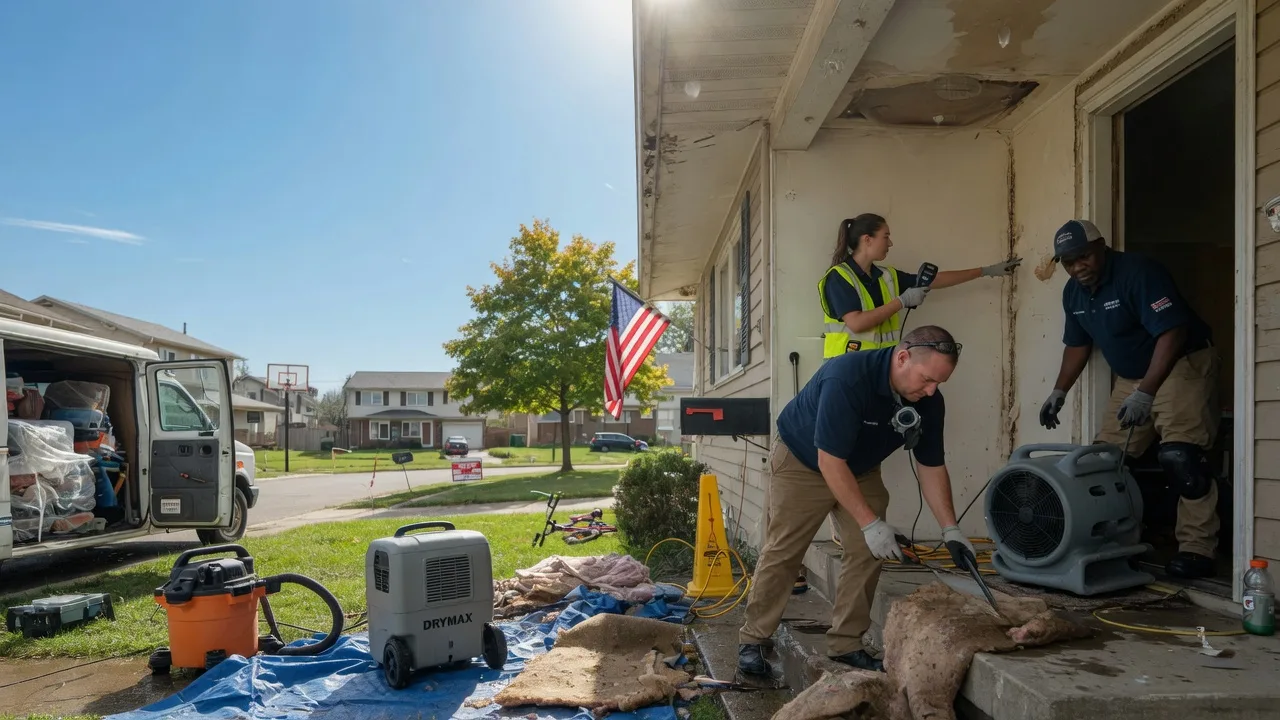 Water Damage Restoration in White House, TN near me